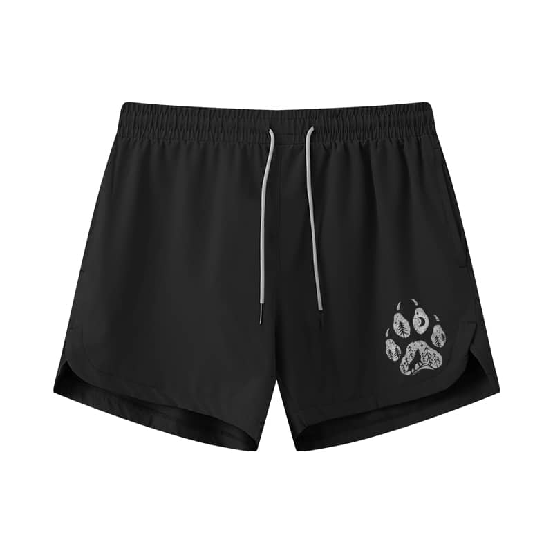 Wolf Claw Forest Athletic Quick - Dry Shorts - Norday SE