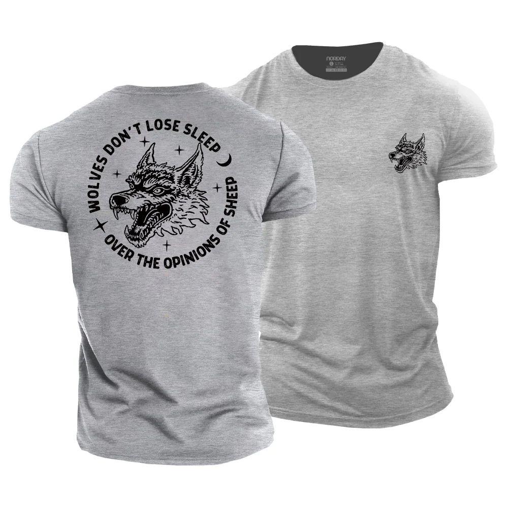 Wolves Don't Lose Sleep Over The Opinions Of Sheep T-Shirt - Norday SE