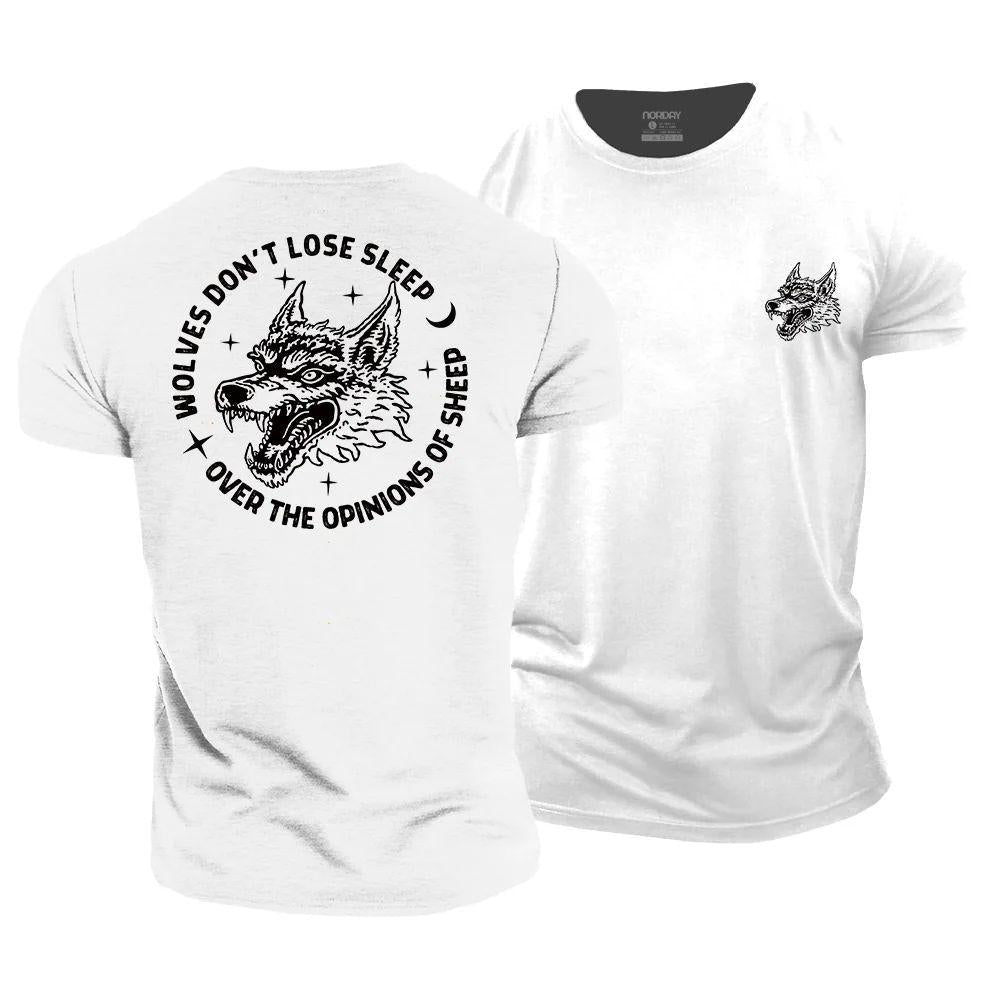 Wolves Don't Lose Sleep Over The Opinions Of Sheep T-Shirt - Norday SE
